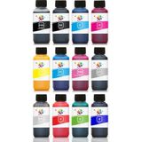 QC Canon ImagePROGRAF iPF6400 Yazıcı Uyumlu Pro Serisi 100 ml Mürekkep Seti Kartuş Mürekkebi