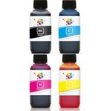 Qc Epson L365 Yazıcı Uyumlu Mürekkep PRO 100ml PRO Set-4 Renk - PRO Set - 4 Renk