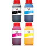Qc Epson Stylus Photo RX420 Yazıcı Uyumlu Kartuş Mürekkebi PRO 250ml PRO Set-4 Renk - Renkli