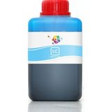 Qc Epson Stylus Photo RX580 Yazıcı Uyumlu Kartuş Mürekkebi PRO 500ml LC Dye-Açık Mavi - LC Dye - Açık Mavi