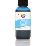 Qc Epson Stylus Photo RX680 Yazıcı Uyumlu Kartuş Mürekkebi PRO 100ml LC Dye-Açık Mavi - LC Dye - Açık Mavi