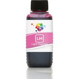 Qc Epson Stylus Photo RX680 Yazıcı Uyumlu Kartuş Mürekkebi PRO 100ml LM Dye-Açık Magenta - LM Dye - Açık Magenta