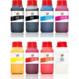 Qc Epson Stylus Photo T20E Yazıcı Uyumlu Kartuş Mürekkebi PRO 250ml PRO Set-8 Renk - Renkli