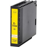 QC Epson T7554XL Sarı Muadil Kartuş 4K