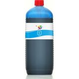 Qc HP Deskjet 6620 Yazıcı Uyumlu Kartuş Mürekkebi PRO 1000ml C Dye-Mavi