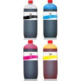 Qc HP Deskjet Ink Advantage 3835 Yazıcı Uyumlu Kartuş Mürekkebi PRO 1000ml PRO Set-4 Renk - PRO Set - 4 Renk