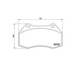 Qcb 4137 Ön Balata Megane Iıı 08- 2,0Dcıscenic Iıı 04- 2,0Clıo Iı 08- 2,0Volvo S60 03-10 2,4T5r-2