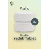 QCraft Nem Alıcı Yedek Tablet, Vanilya, 2x500gr.