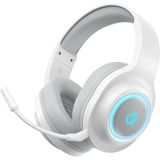 Qcy Heroad V200 Rgb 7.1 Kablosuz Gaming Oyuncu Kulaklığı 3 Modlu (Bt, 2.4ghz, Type-C) Beyaz