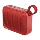 QCY Sp2 5W Taşınabilir Bluetooth Hoparlör Punch Bass 17 Saat Dinleme Rgb Işık Ip67 Tf Kart Girişli Kırmı