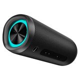 Qcy Sp7 40W Taşınabilir Bluetooth Hoparlör 14 Saat Dinleme Rgb Işık Ipx7 tf kart girişli - Siyah