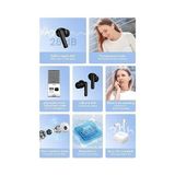 Qcy T13 Anc 4 Mikrofon Bluetooth 5.3 Kablosuz Kulaklık Siyah Aktif Gürültü Engelleyici - -- - Option-1