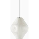 Qdec Japon Ipek Avize Armut 43 cm - Beyaz