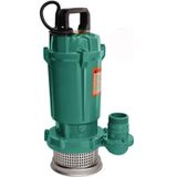 Qdx1.5-25-0.55f 0.75 Hp Döküm Gövdeli Flatörlü Temiz Kirli Atık Su Dalgıç Drenaj Pompası