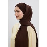 Qef Comfort Luxe Şal Acı Kahve