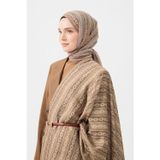 Qef Cotton Twill Şal Chain Camel