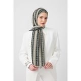 Qef Cotton Twill Şal Chain Taş