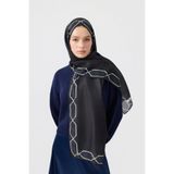 Qef Cotton Twill Şal İnterlock Lacivert