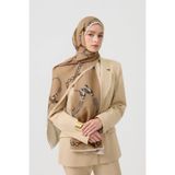 Qef Cotton Twill Şal Linkage Camel