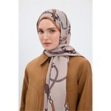 Qef Cotton Twill Şal Linkage Taş