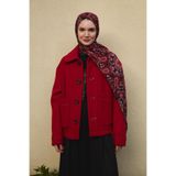 Qef Deluxe Şal Red Love