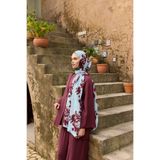 Qef Deluxe Summer Flow Şal Bordo