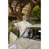 Qef Deluxe Summer Flow Şal Buz Mavisi