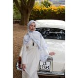 Qef Deluxe Summer Flow Şal Lila