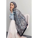 Qef Deluxe Summer Şal Jade İndigo