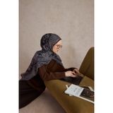 Qef Pamuk Şal Shadow Siyah