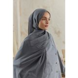 Qef Soft Line Pamuk Şal Antrasit