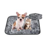 Qeils Köpekler için Yıkanabilir Çiş Pedleri, 2'li Paket Yeniden Kullanılabilir Köpek Pedleri 18"x24" Süper Emici Sızdırmaz Köpek Eğitim Pedleri, Sandık, Zemin, Kanepe, Whelping Pedleri Çöp Matı Yavru