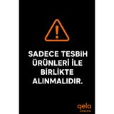 QELA COLLECTION İsim Yazılı Ahşap Tesbih Kutusu – Kişiye Özel | Tesbih ile Birlikte Satın Alınır
