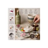 QesQin Silikon Uçlu Mini Servis Maşası | Şeker/lokum/ikramlık maşası