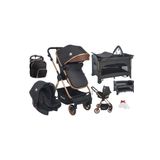 QESSO Baby Esse Travel Bebek Arabası Puset Anne Yanı Asansörlü Oyun parkı Çanta Fırsat Seti