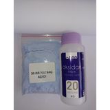 Qf Toz Saç Açıcı 30 gr ve 60 ml 20 Vol Oksidan Krem - BEYAZ