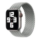Qfit Apple Watch Uyumlu 42/44 mm Spor Örgü Gri S Loop Kordon
