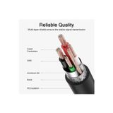 Qgeem QG-CVQ20 Usb-A 3.0 To Usb-B 3.0 Kablo 91 cm Yazıcı Kablosu 5 Gbps Veri Aktarım