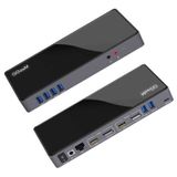 Qgeem QG-D6901 Type-C Usb Hub Çoğaltıcı Adaptör