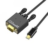 Qgeem QG-HD29 Siyah VGA to Mini Display Port Kablo