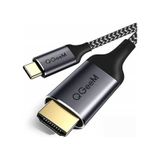 Qgeem Qg-ua09 Type-c To Hdmı Kablo Siyah