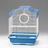 Qh Pet Kuş Kafesi 30X23x39 Cm Mavi H89102-R Kanarya Muhabbet Kuşu İçin
