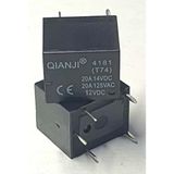 Qianji 4181(T74)-12VDC ,12VDC 1A1K-20A Pcb-5 Pin Röle