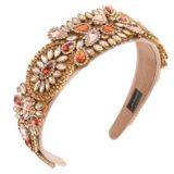QIANXUAN Rhinestones Saç Bantları Kadın Saç Aksesuarları Saç Bantları Kadın Saçları İçin Süslenmiş Saç Bantları Moda Kristal Boncuklu Saç Bantları Kadınlar için Bling Zincirler Elmas Saç Bandı Parti Kız Saç Halka Sahte Mücevher Beyaz Siyah Renk Barok