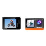Qifit 4K 60FPS Aksiyon Kamerası, Ultra HD WiFi Su Geçirmez Spor Kamera, 2 İnç Dokunmatik Ekran, EIS Titreşim Engelleme, 30 Metre Suya Dayanıklı