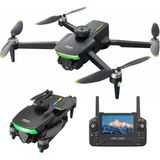 Qifit Fırçasız Motorlu Katlanabilir Kamera Drone 480P Çift Kamera, Wifi Fpv, 360° Engel Algılama, 2 Batarya - Beyaz