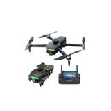 Qifit Fırçasız Motorlu Katlanabilir Kamera Drone 480P Çift Kamera, WiFi FPV, 360° Engel Algılama, 2 Batarya