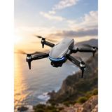 Qifit Gps Drone 4K Çift Kamera Ekranlı Kumanda 2 Batarya Katlanabilir Brushless Motor