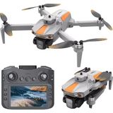 Qifit Kamera Drone – Fırçasız Motor, 2.4ghz Kumanda, Fpv, 2 Batarya, Katlanabilir, Headless, 360° Takla - Beyaz