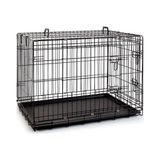 Qiheng Katlanabilir Köpek Kafesi 60x45x53 cm Kolay Kilitlenebilir Kapılarla Pratik Kullanım
